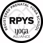 RPYS Yoga Alliance logo for prenatal yoga