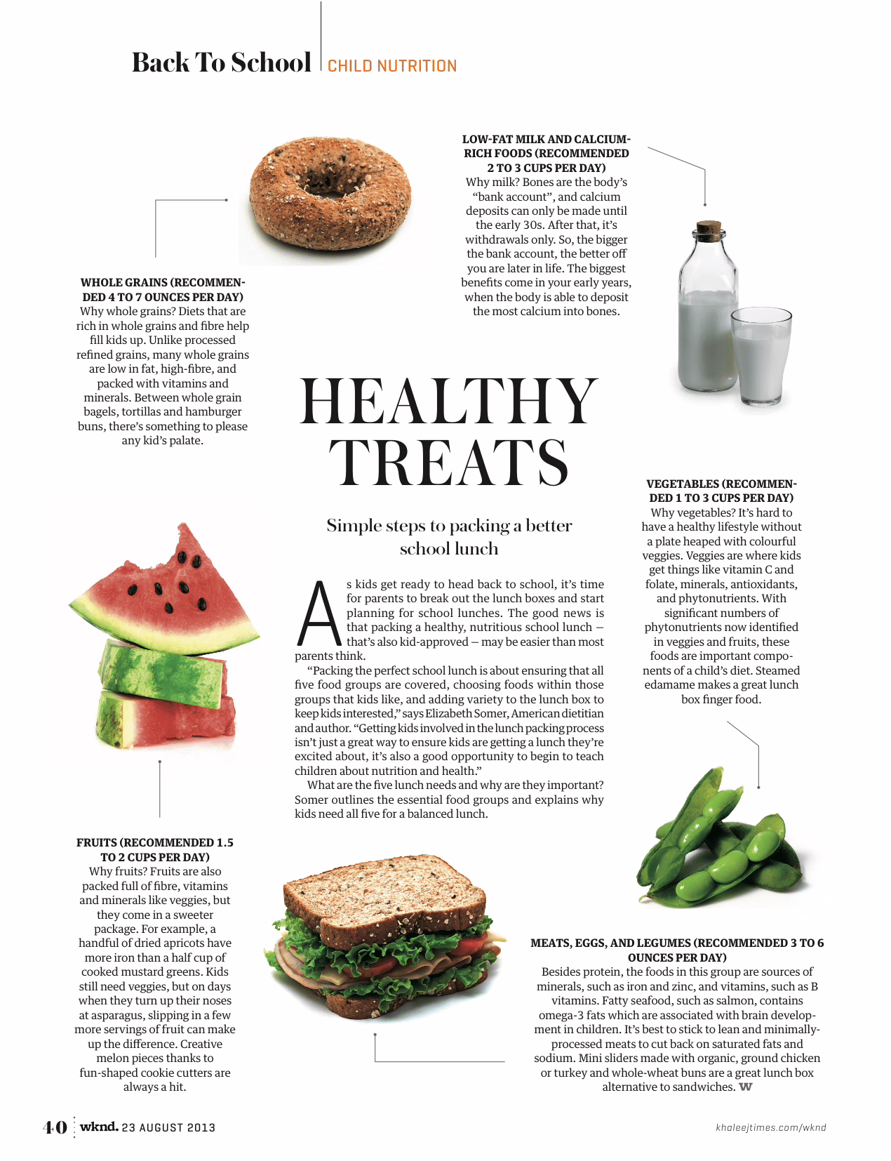 Screenshot of a magazine article featuring Kaya Yoga