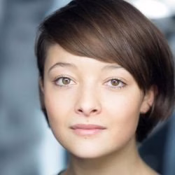 Close up of a woman's face