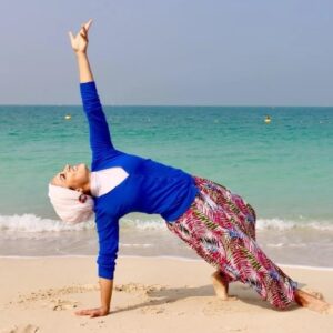 Mona, Kaya yoga instructor in Dubai