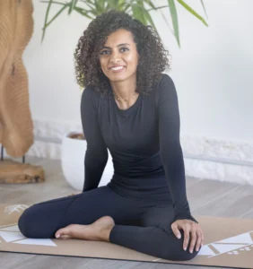 Hajer Assiri Arabic yoga teacher