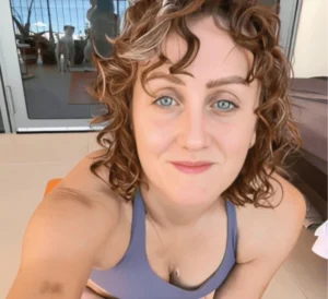 Victoria, a YTT instructor in Abu Dhabi